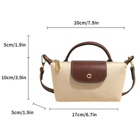 Light Brown Le Pliage Pouch Dupe