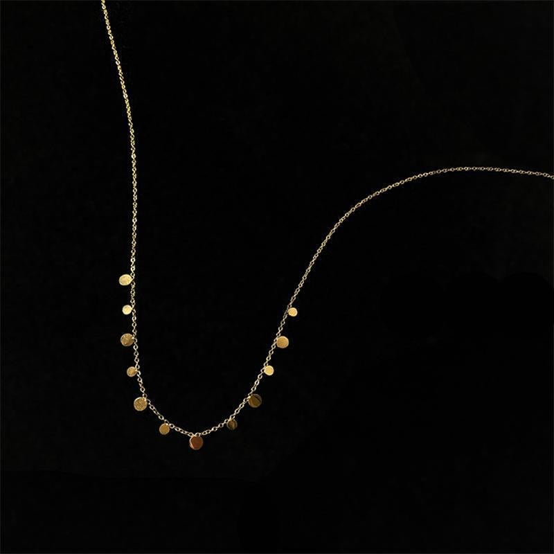 Golden Confetti Necklace