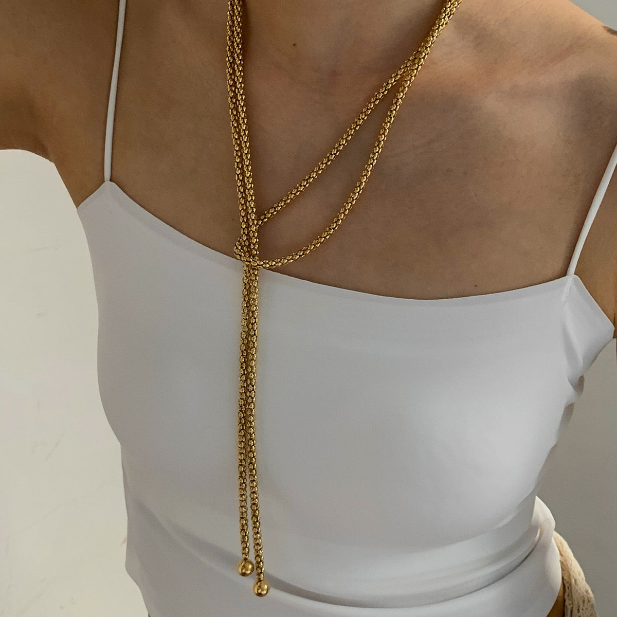 Rope Statement Necklace (Multi-use)