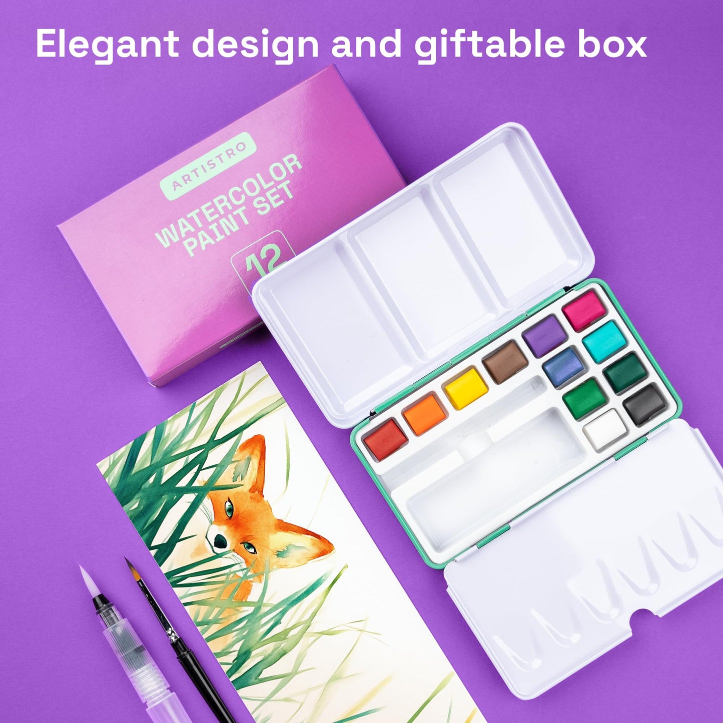 ARTISTRO Watercolor Paint Set