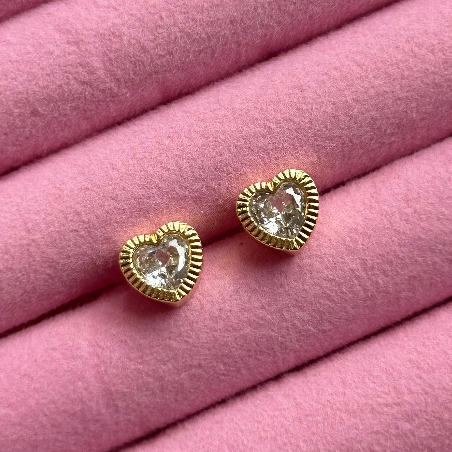 Heart Studs