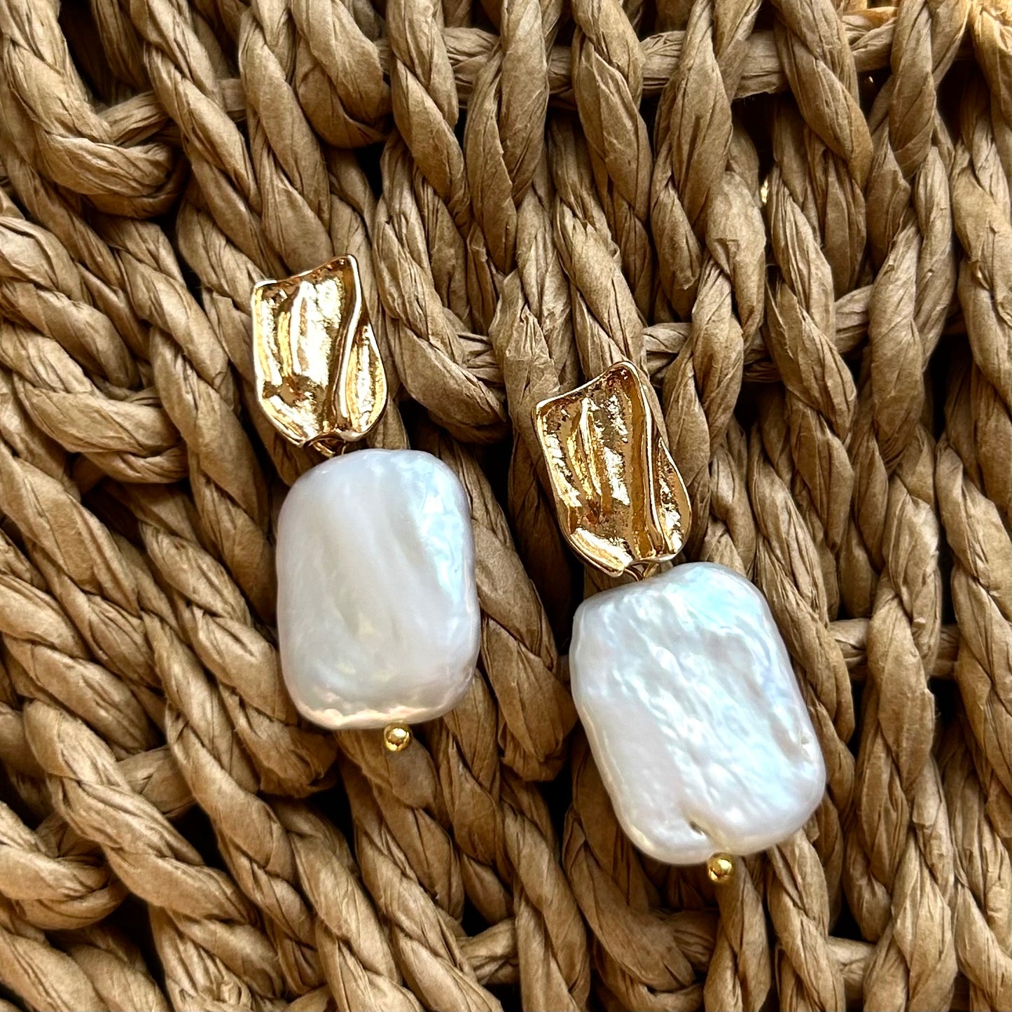 Baroque Pearl Earrings