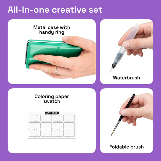 ARTISTRO Watercolor Paint Set