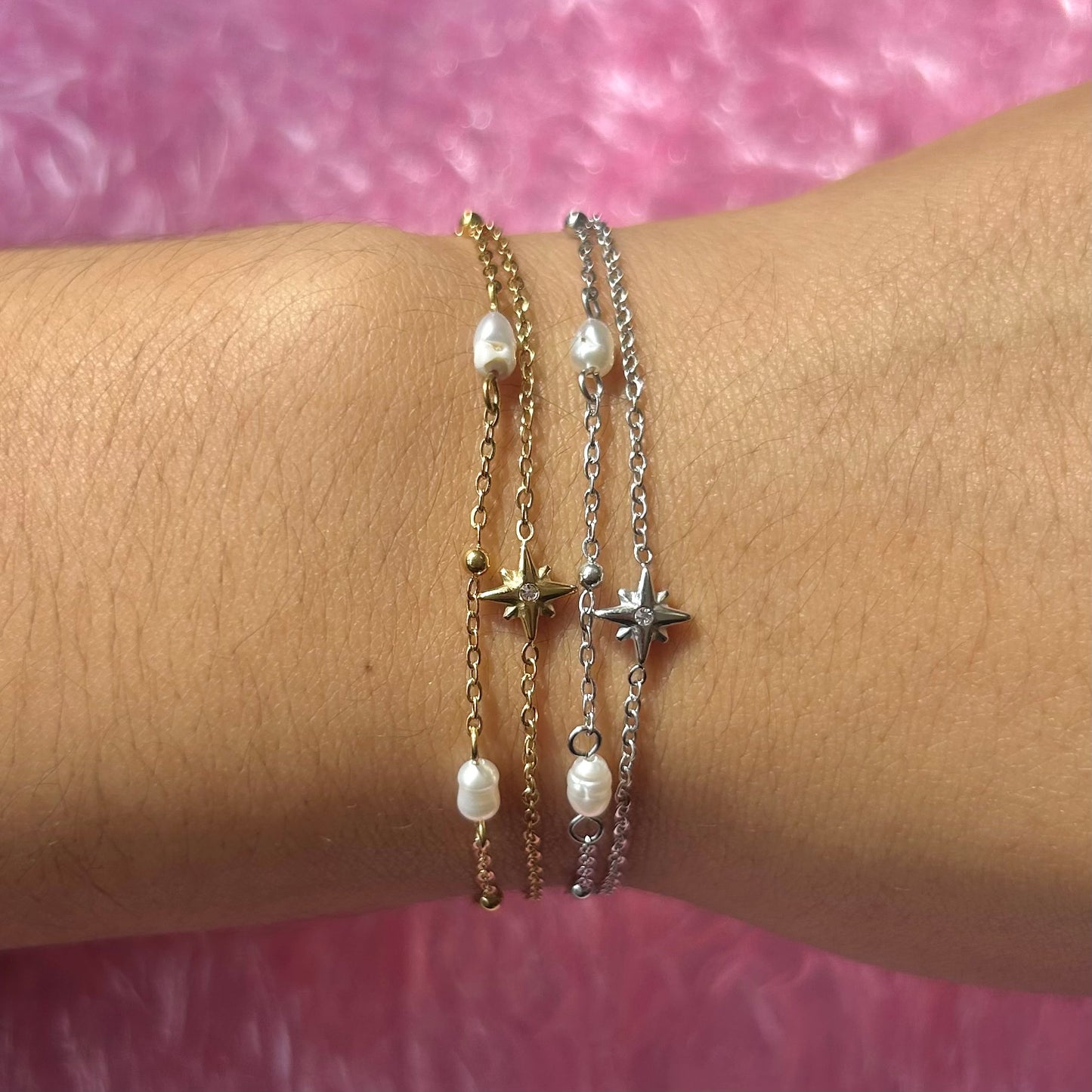 Pulsera Doble de Estrella