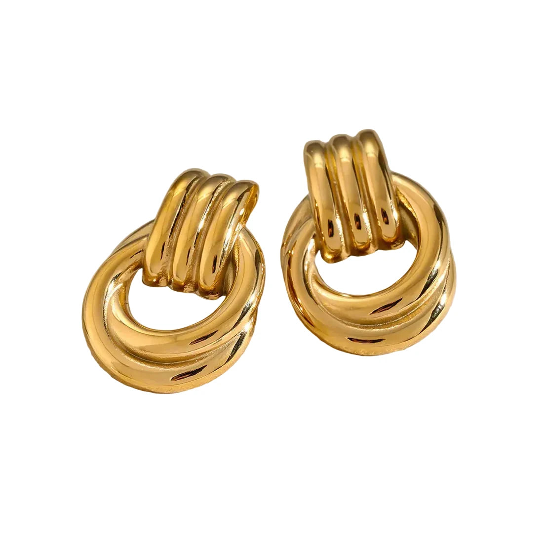 Linked Round Studs