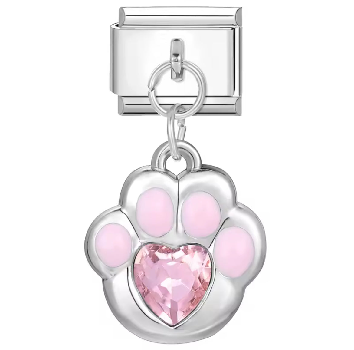 Pink Dangle Paw