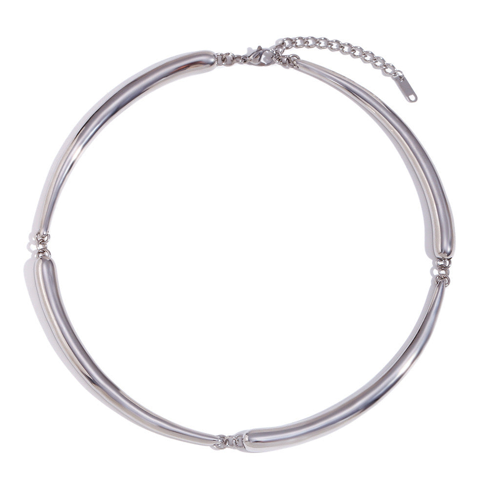 Silver Bold Necklace
