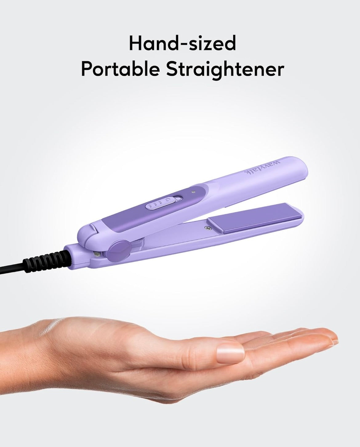 Purple Mini Hair Straightener