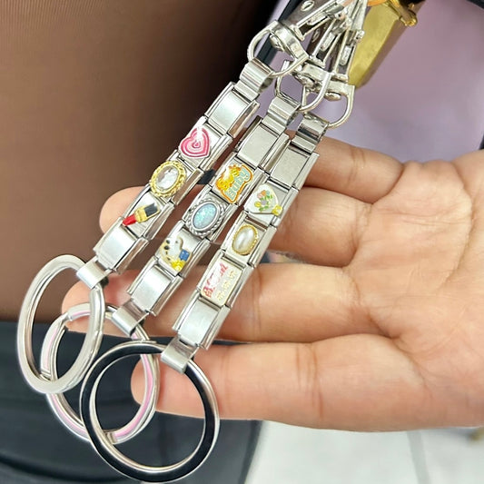 Italian Charm Keychain