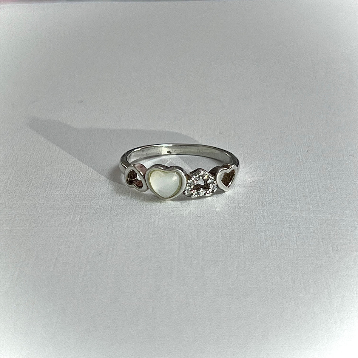 Anillo Corazones