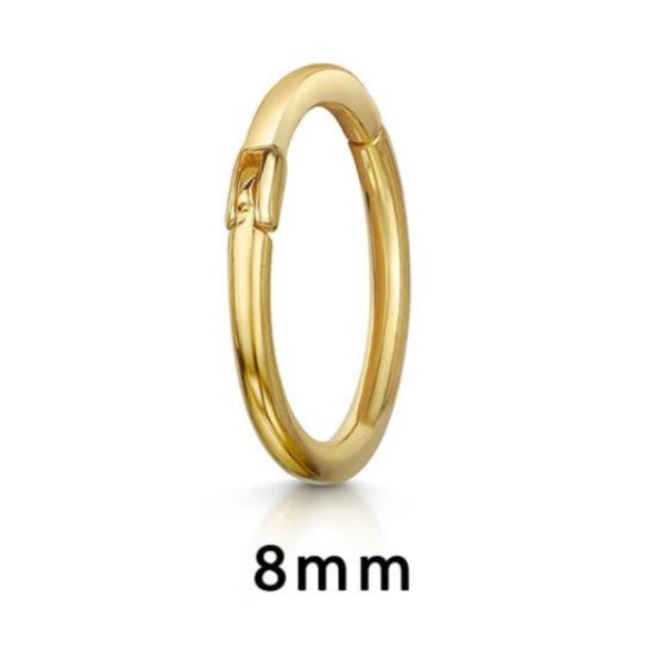 Single 8mm Helix Hoop