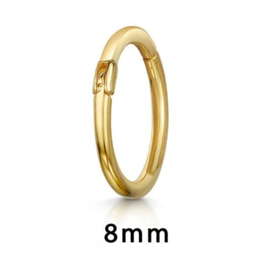 Single 8mm Helix Hoop