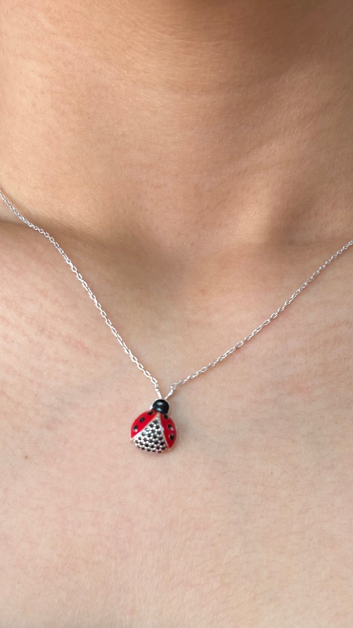 Ladybug Necklace