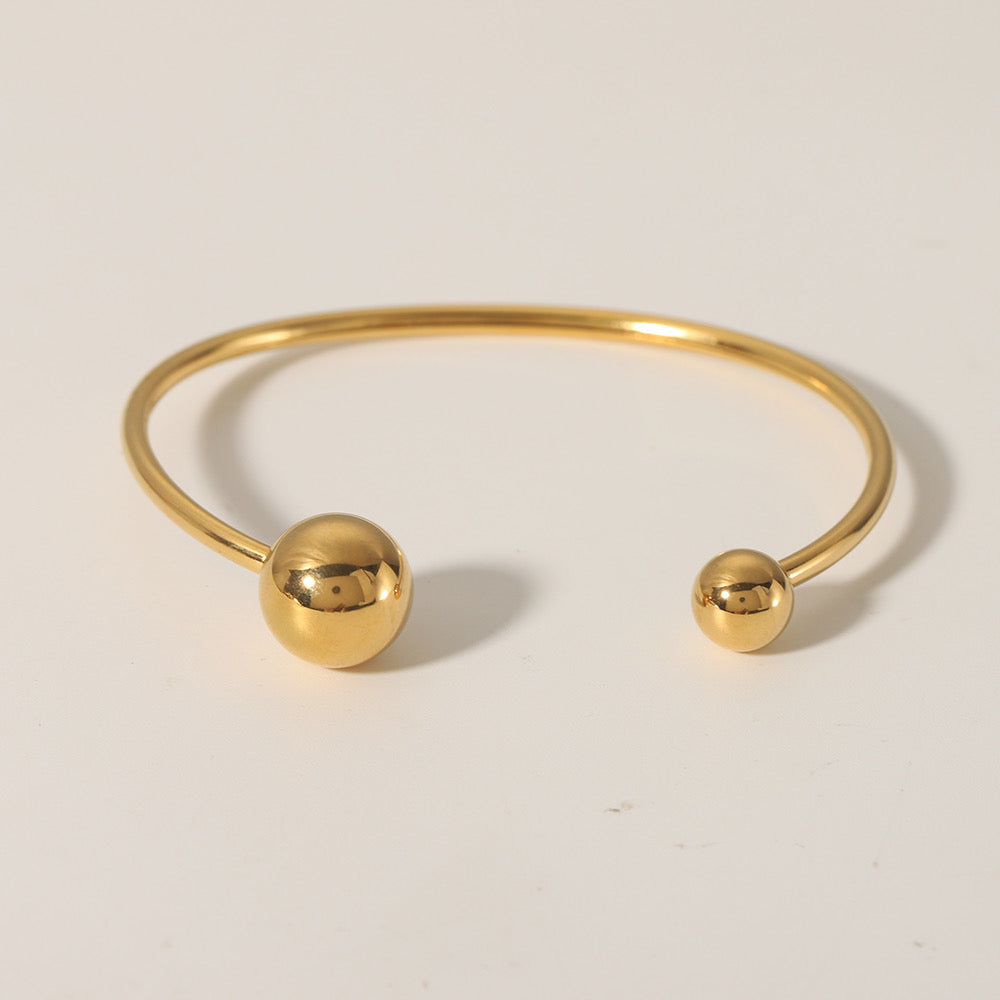 Golden Ball Bangle