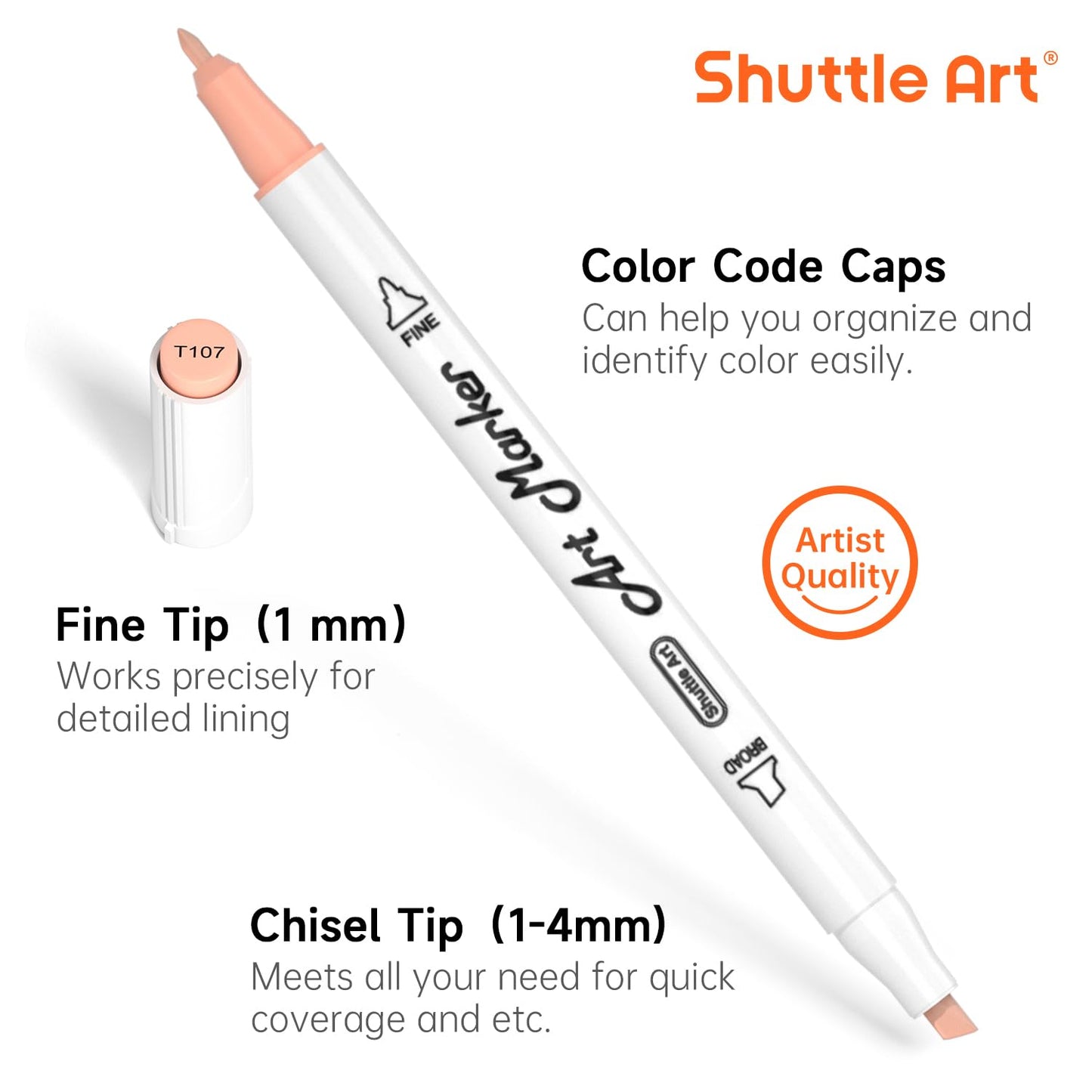 SHUTTLE ART Skin Tones