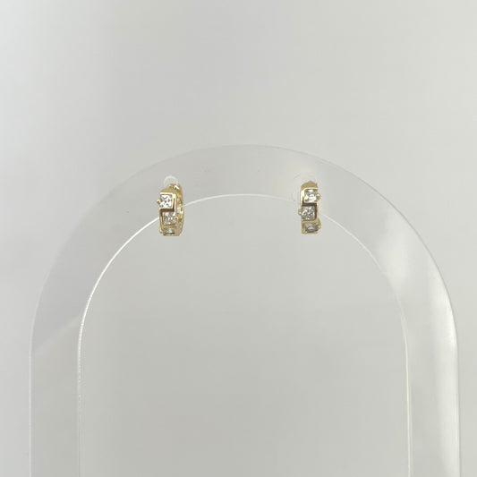 Argollas Cristal Pequeñas