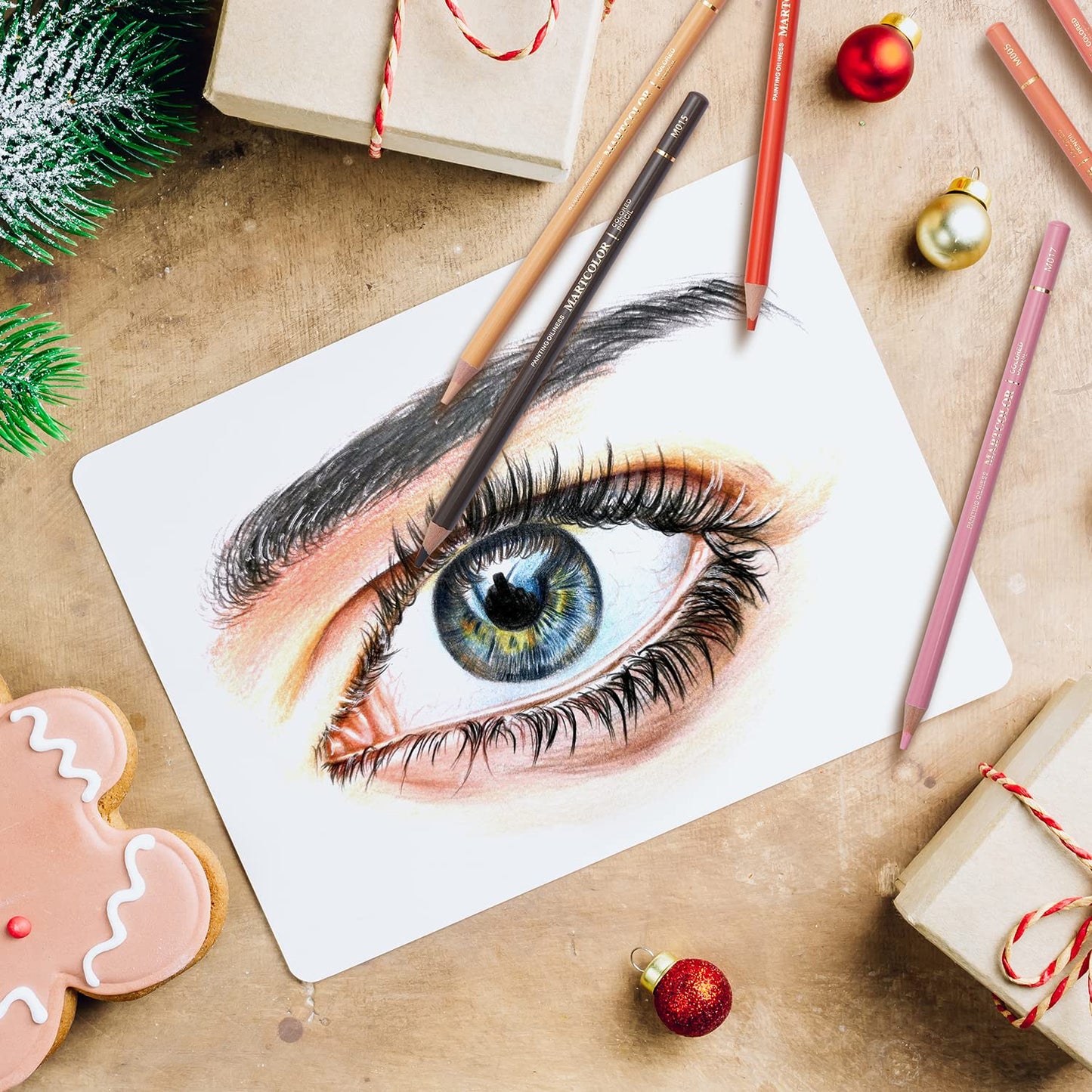 MARTCOLOR Skin Tone Colored Pencils