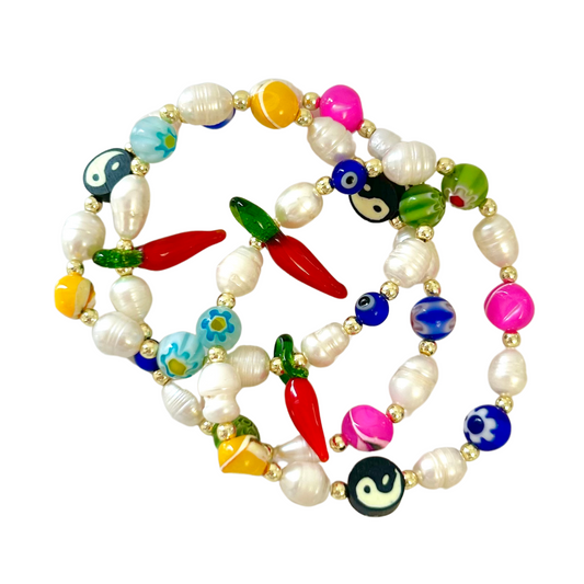 Pepper Beaded Bracelet