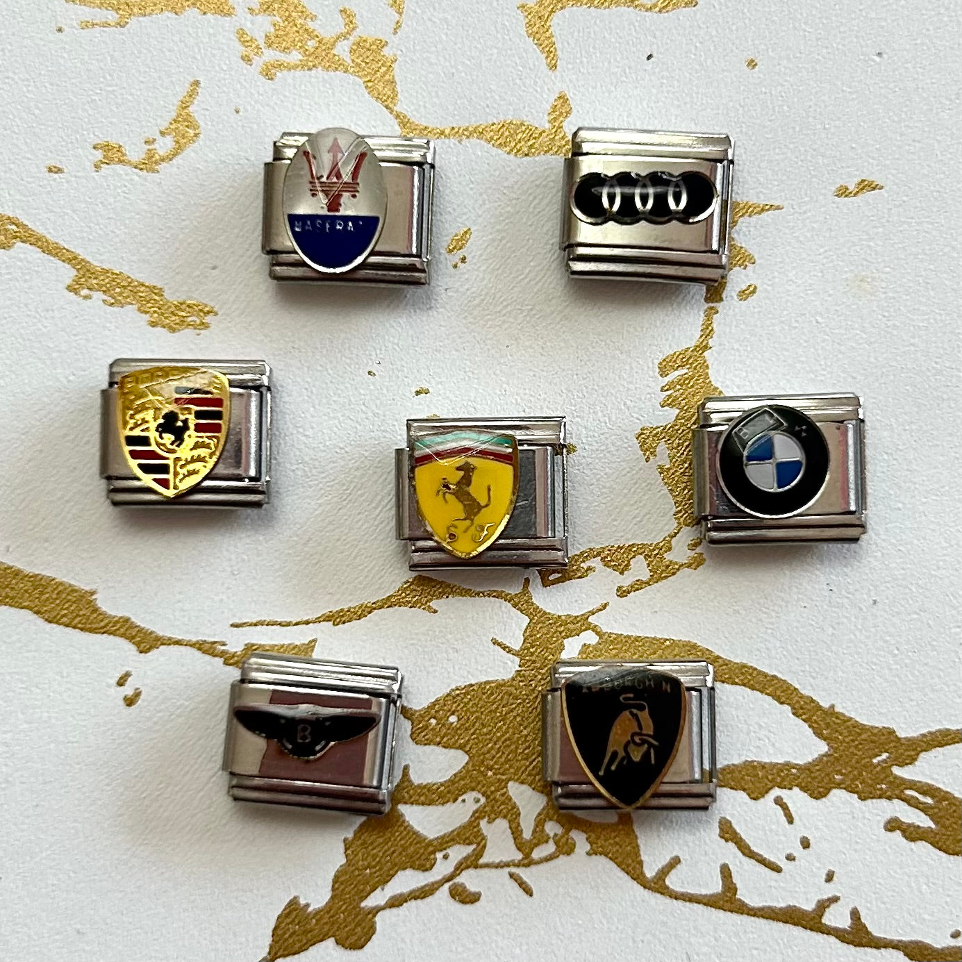 Car Brand Charms