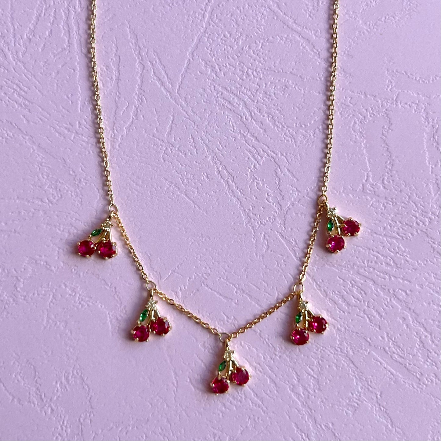 Cherries Necklace
