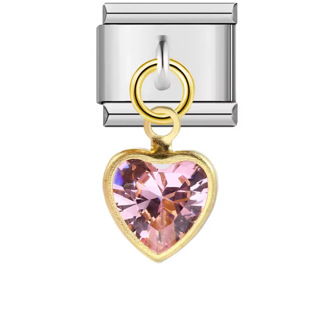 Pink Dangle Heart