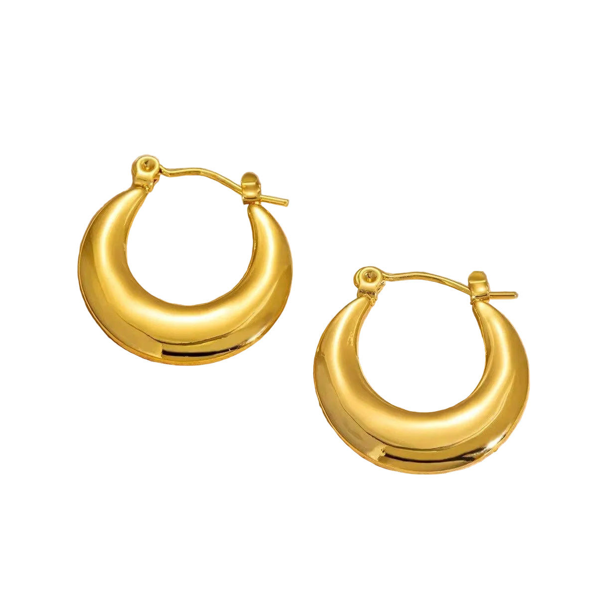 Medium Chunky Hoops