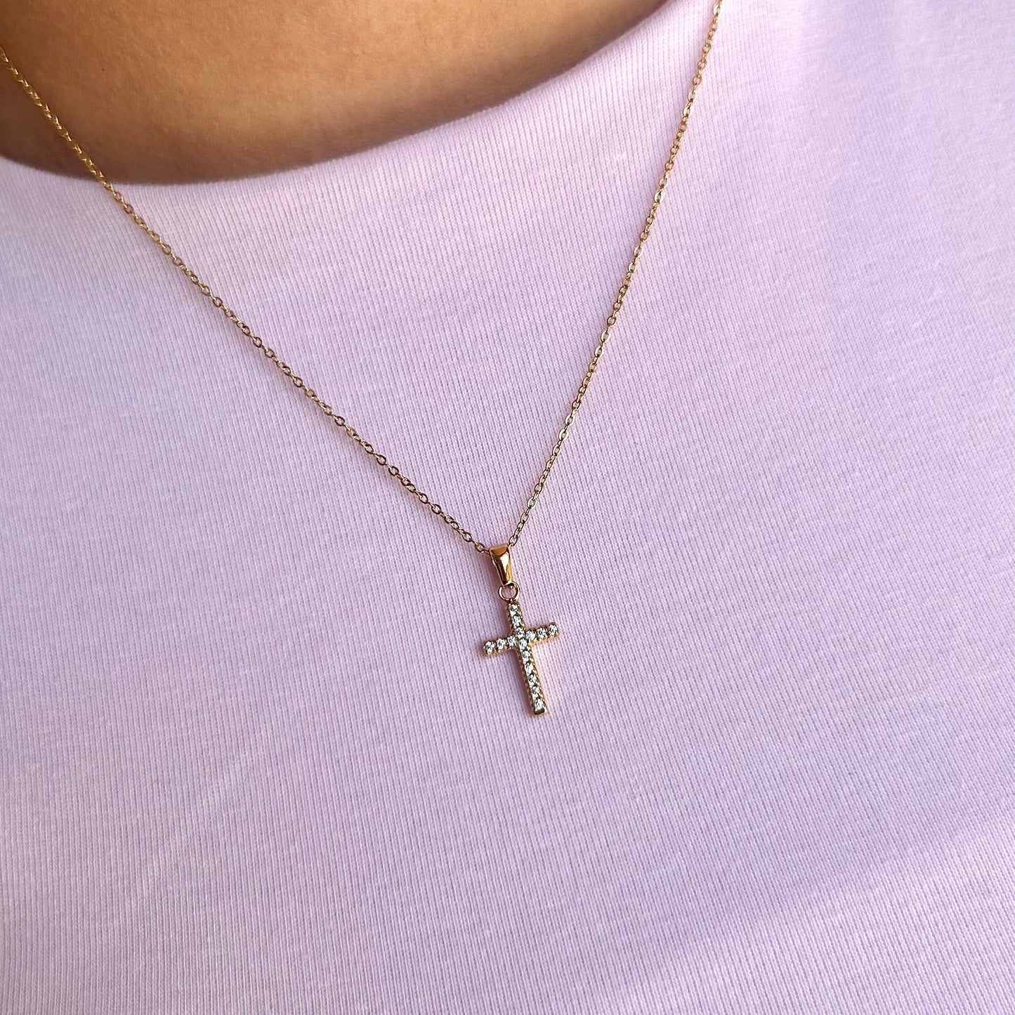 Dainty Cross Necklace