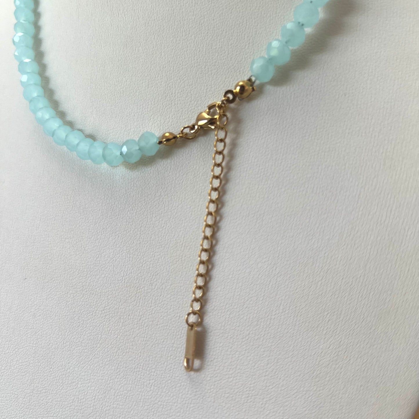 Blue Crystal Necklace