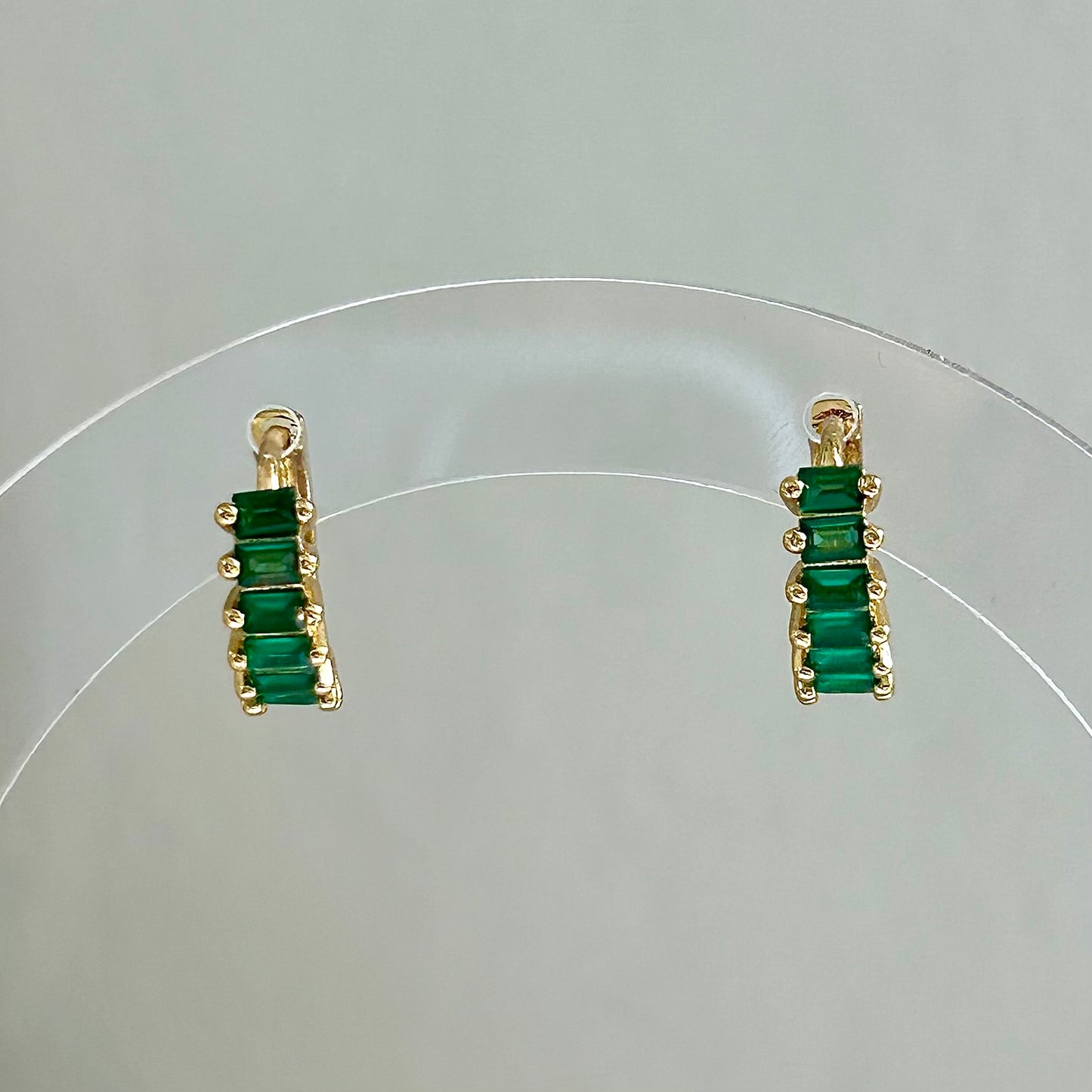 Green Mini Hoops