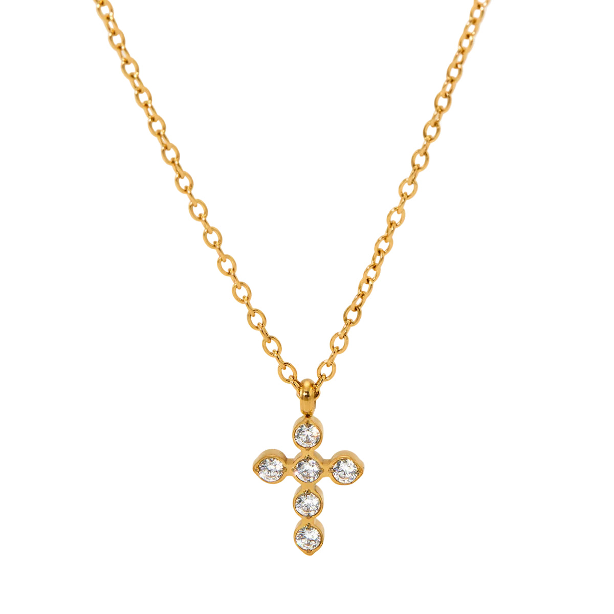 Mini Cross Necklace