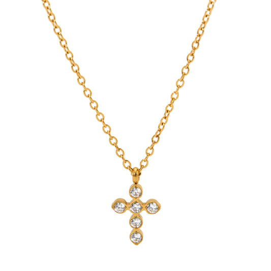 Mini Cross Necklace