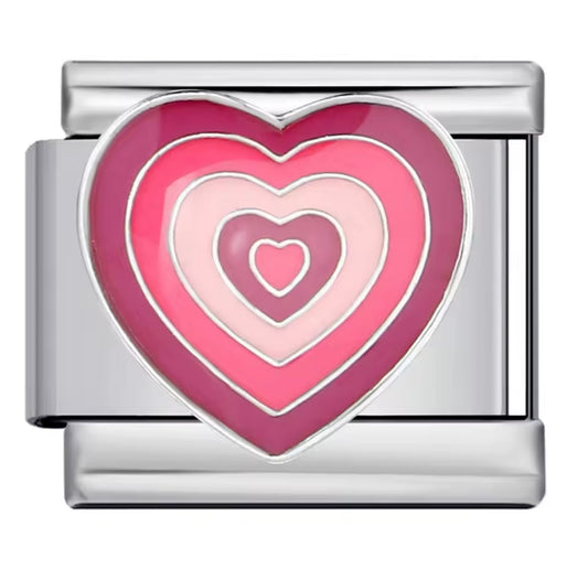 Pink Multi Heart