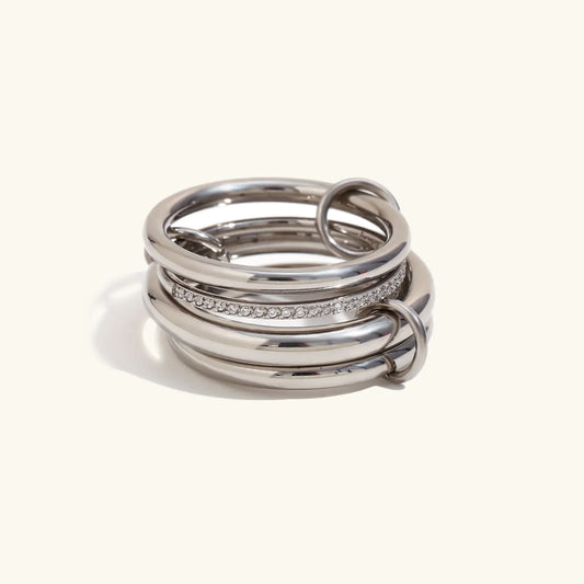 Silver Stack Ring