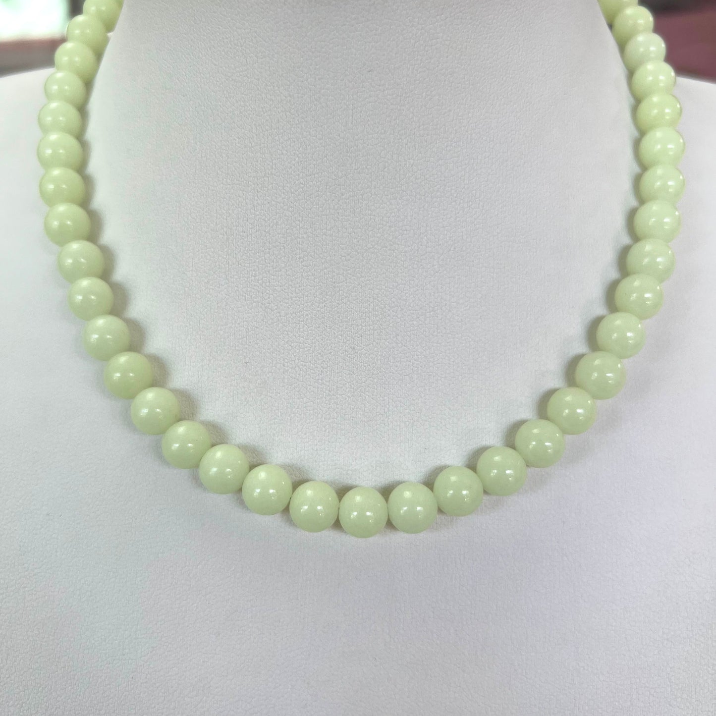 Green Heart Necklace