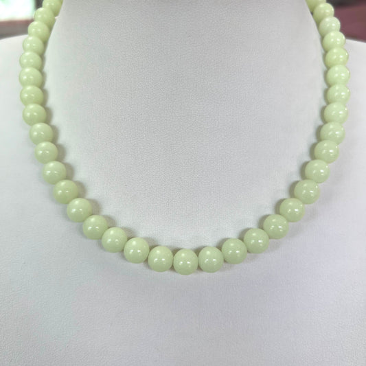 Green Heart Necklace