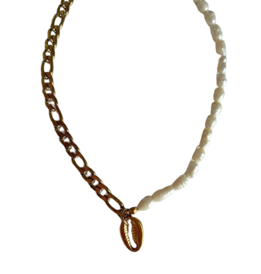 Chain and Pearl Neckale