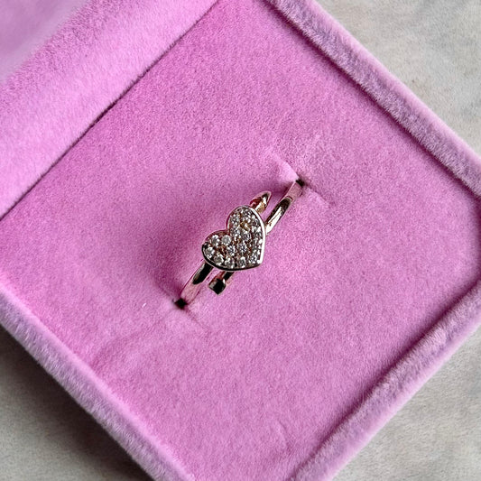 Heart and Arrow Ring