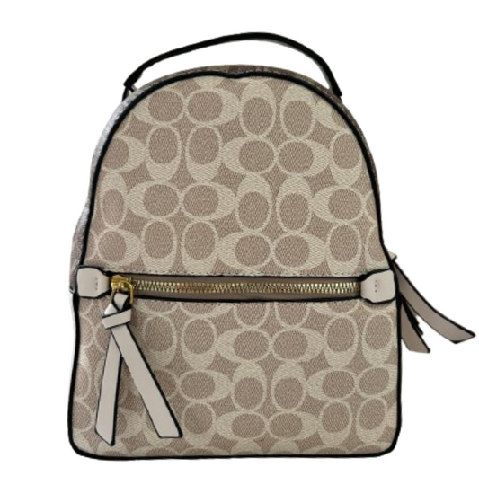 Beige Backpack