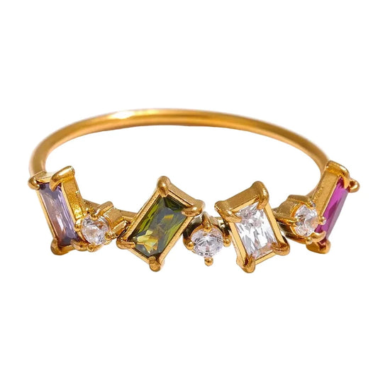 Colorful Dainty Ring