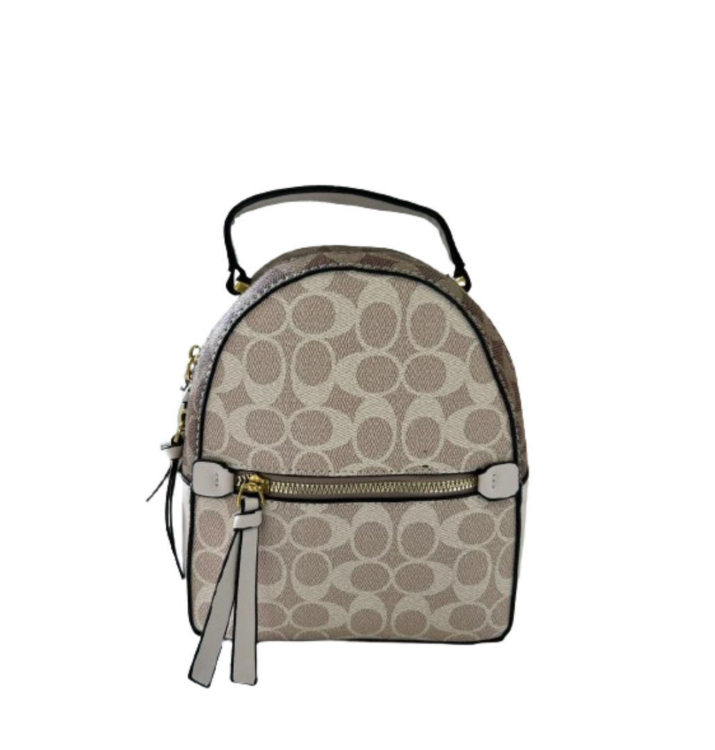 Beige Backpack