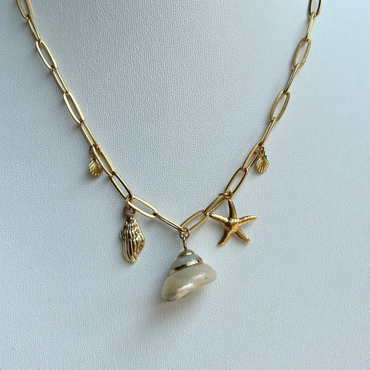 Beach Charm Necklace