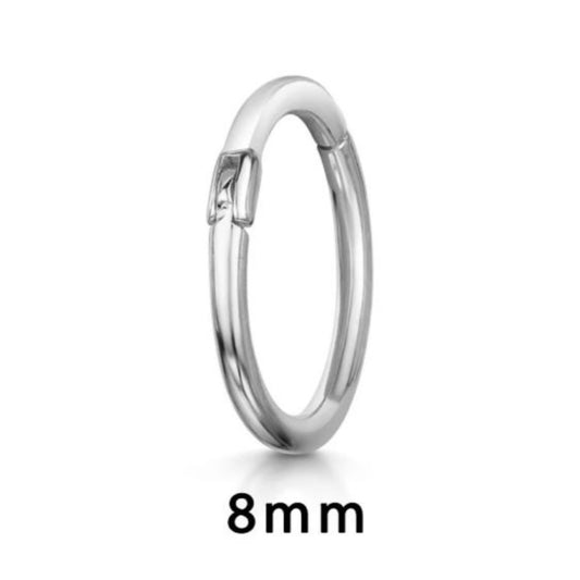 Single 8mm Helix Hoop