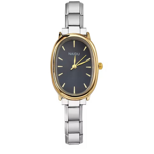 Double Color Watch (Black Dial)