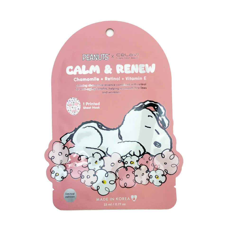 Peanuts Snoopy Face Mask