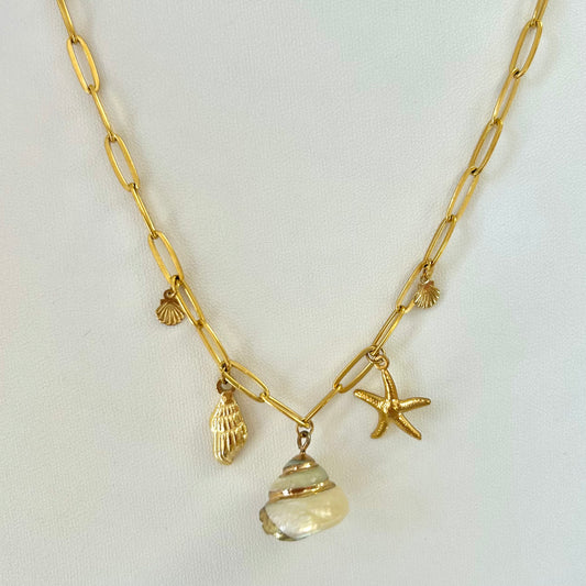 Beach Charm Necklace