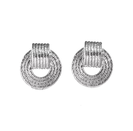 Linked Donut Maxi Earrings