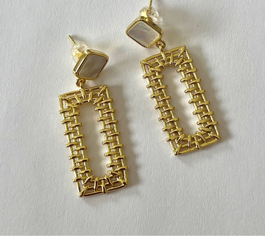 Rectangle Earrings