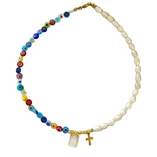 Summer Scapular Necklace