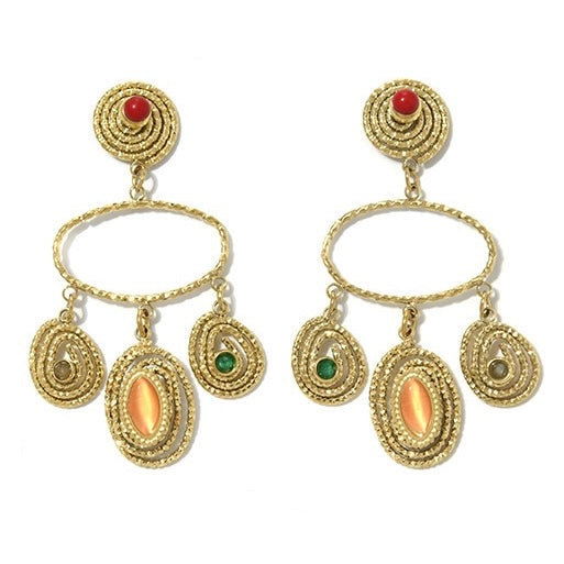 Vintage Colorful Earrings