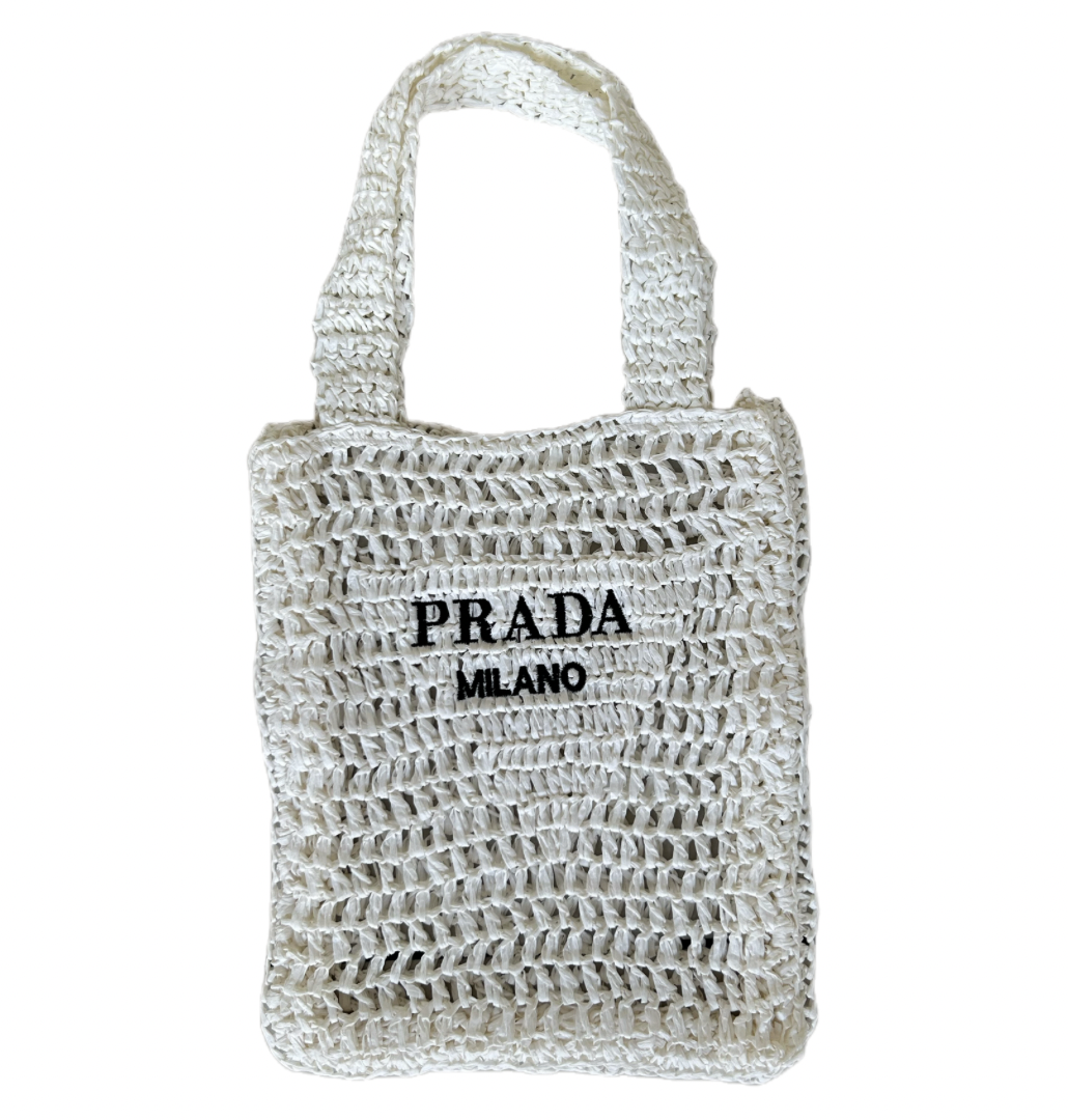 Prada White Tote